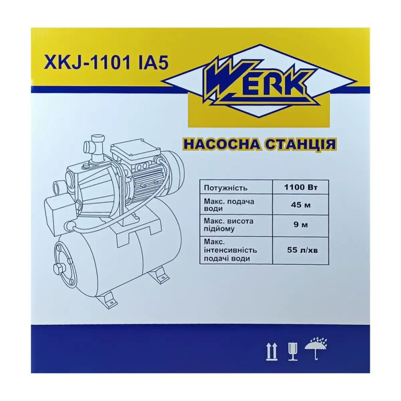 Насосна станція WERK XKJ-1101 IA5 (33742)