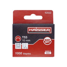 Скобы для степлера Haisser Т53 10х11.3х07 мм, 1000 шт (62022)
