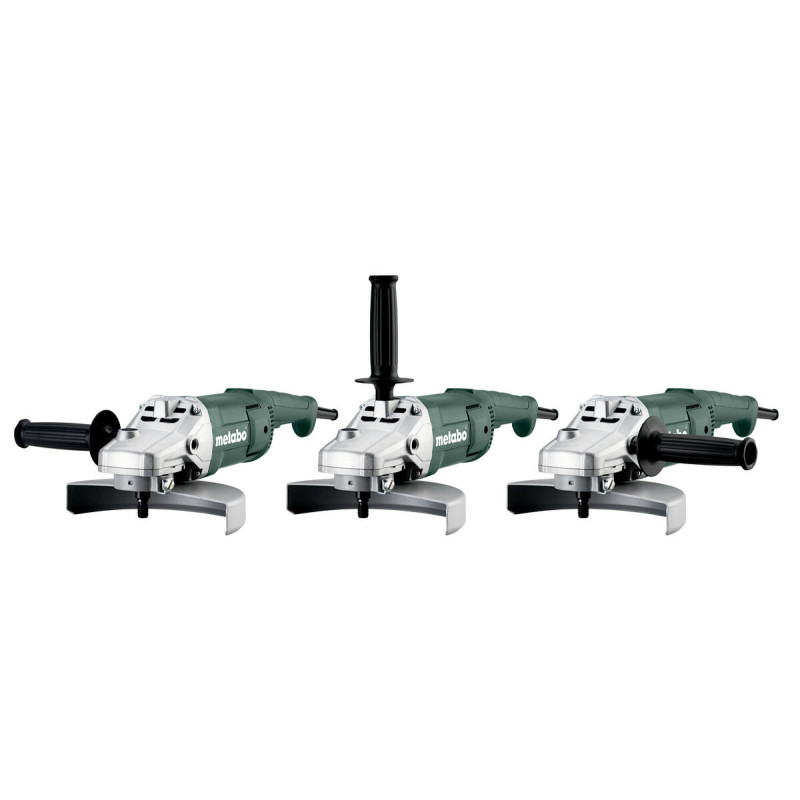 Угловая шлифмашина Metabo WE 2200-230 ел. Защита от повторного пуска (606437000)
