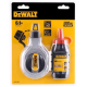 Шнур разметочный DeWALT с меловым порошком, 30 м (DWHT47408-0)