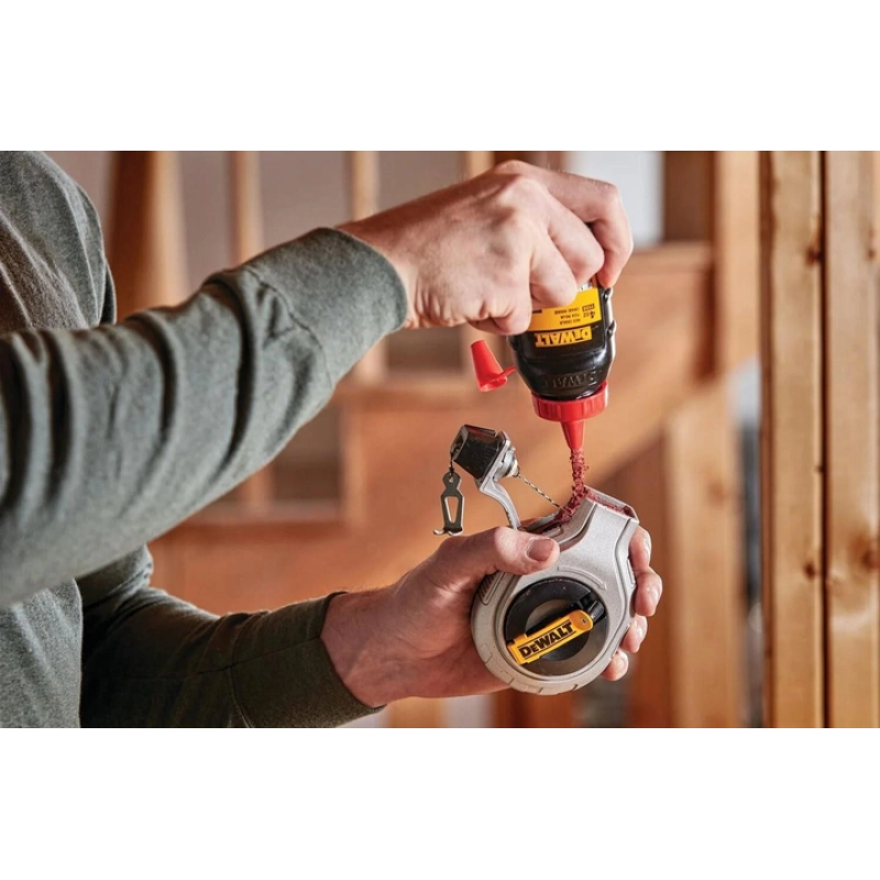 Шнур разметочный DeWALT с меловым порошком, 30 м (DWHT47408-0)