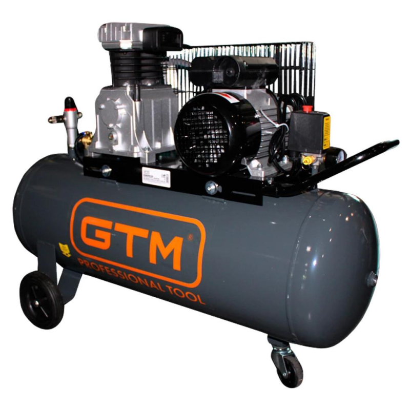 Поршневий повітряний компресор GTM KCH2070B-100L (27156)