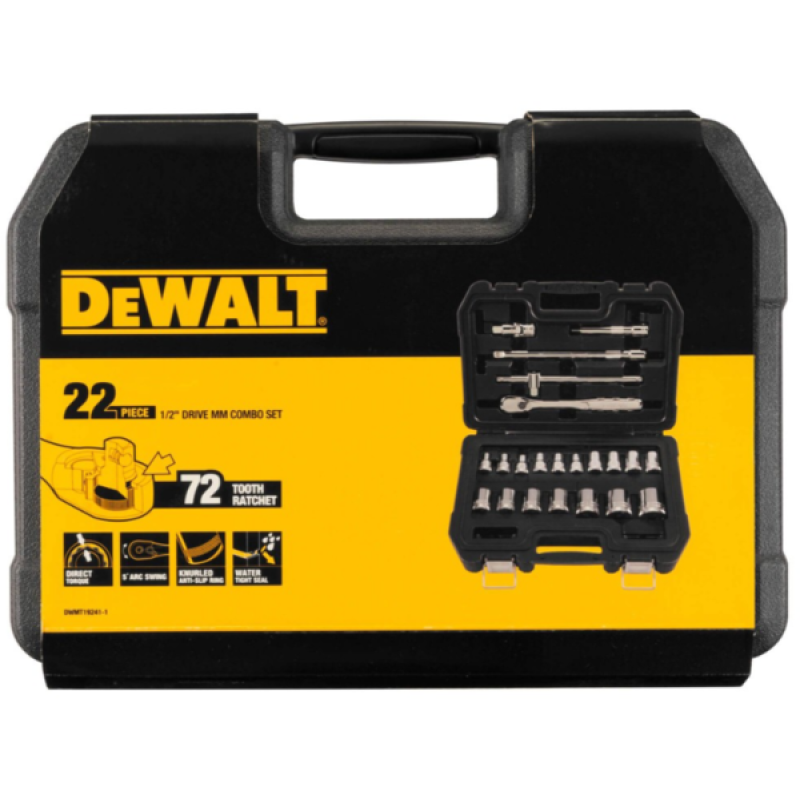 Набор головок DeWALT, 22 шт. (DWMT19241-1)
