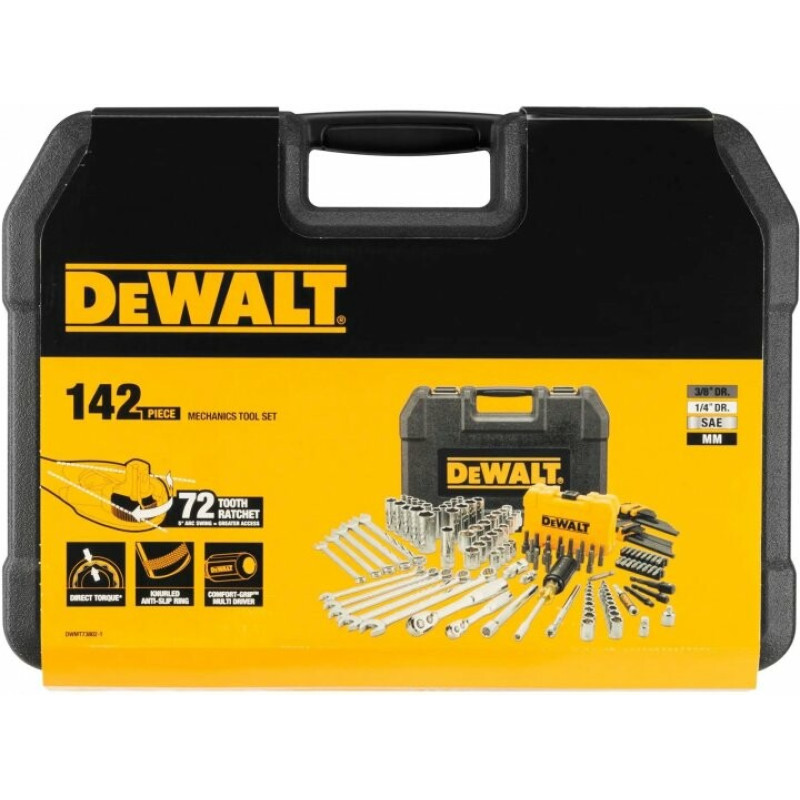 Набор инструментов DeWALT, 142 шт. (DWMT73802-1)