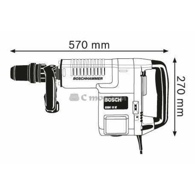 Відбійний молоток Bosch GSH 11 E (0611316708)