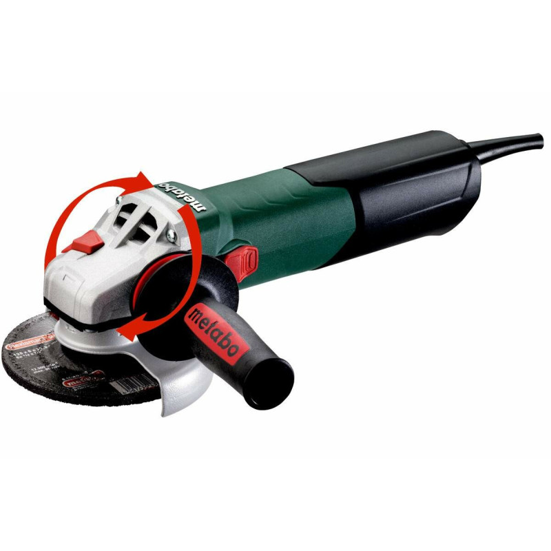 Кутова шліфувальна машина Metabo WEV 17-125 (600516000)