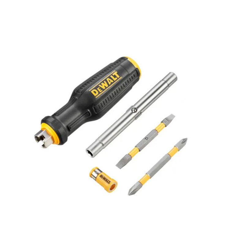 Отвертка – набор DeWALT FULL FIT 6 Way с двумя сменными битами (DWHT66569-0)