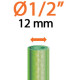 Коннектор Claber 1/2 "- 5/8" аквастоп для поливочного шланга Ergogrip (81925) блистер