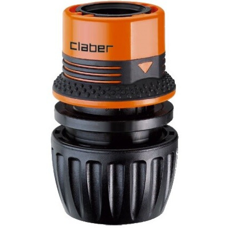 Конектор Claber 1/2 "-3/4" для поливального шланга Ergogrip (вісімдесят одна тисяча вісімсот п'ятьдесят дев'ять) блістер