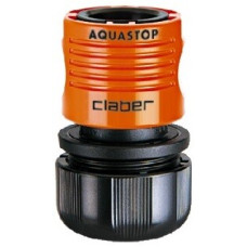 Коннектор Claber 3/4 "аквастоп для поливочного шланга (81848) блистер