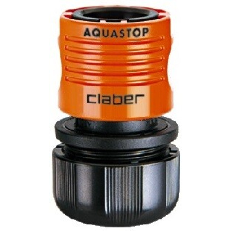 Коннектор Claber 3/4 "аквастоп для поливочного шланга (81848) блистер