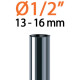 Тройник Claber 16 мм, для капельной трубки 1/2 "20 шт. (82130)