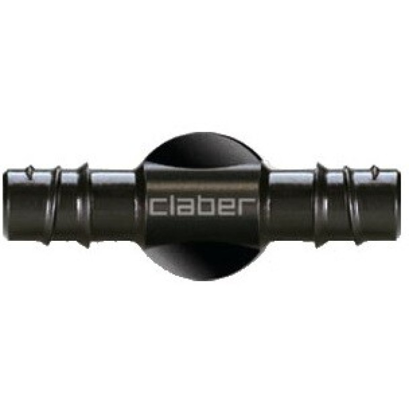 Ниппель Claber 16 мм для капельной трубки 1/2 "20 шт. (82131)