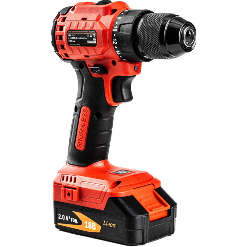 Акумуляторний дриль-шурупокрут GTM DS18/50BL (2897)