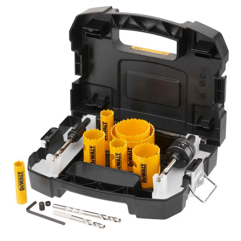 Набор коронок-цифенборов DeWALT EXTREME BIM, 11 шт. (DT90351)