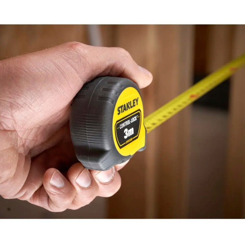 Рулетка Stanley CONTROL-LOCK 3 м, 19 мм (STHT37230-0)