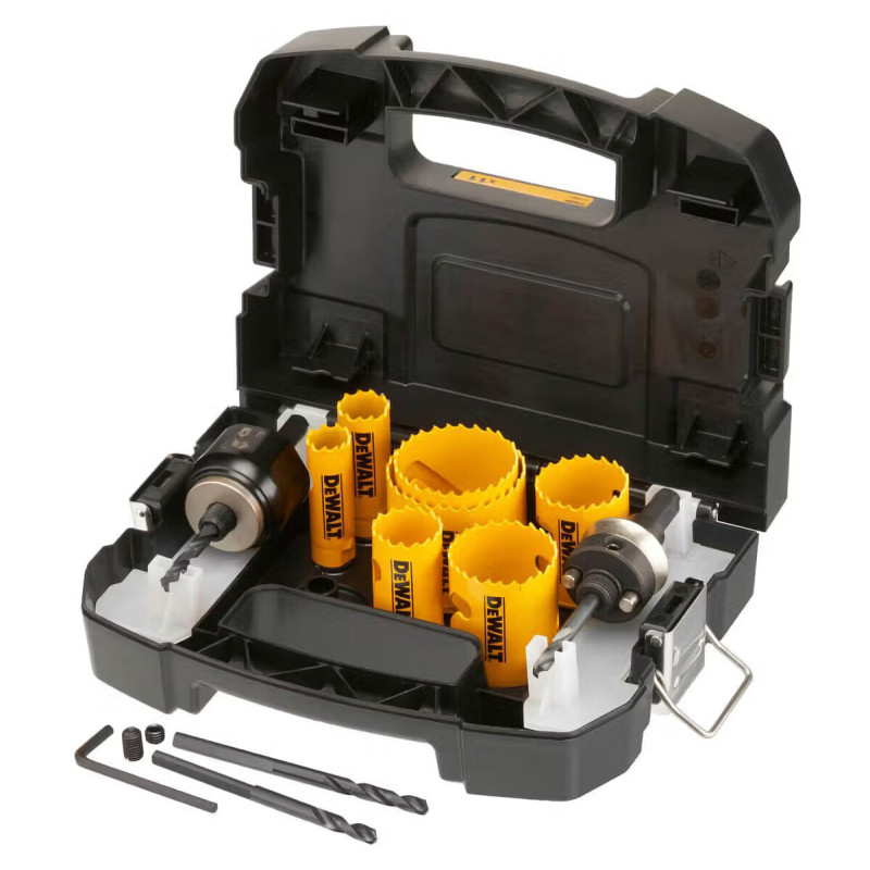Набор коронок-цифенборов DeWALT EXTREME BIM, 11 шт. (DT90355)