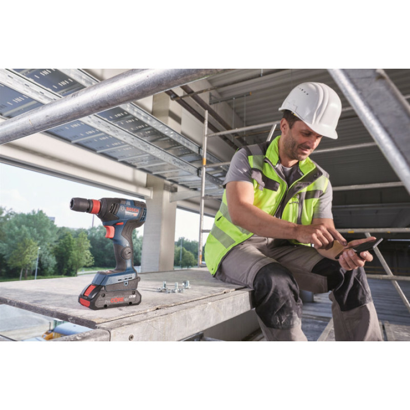 Акумуляторний гайковерт Bosch GDX 18V-200 C (06019G4201)