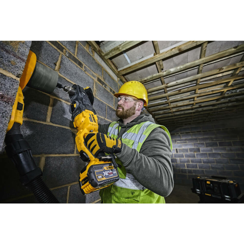 Дриль безщітковий кутова DeWALT DCD470N