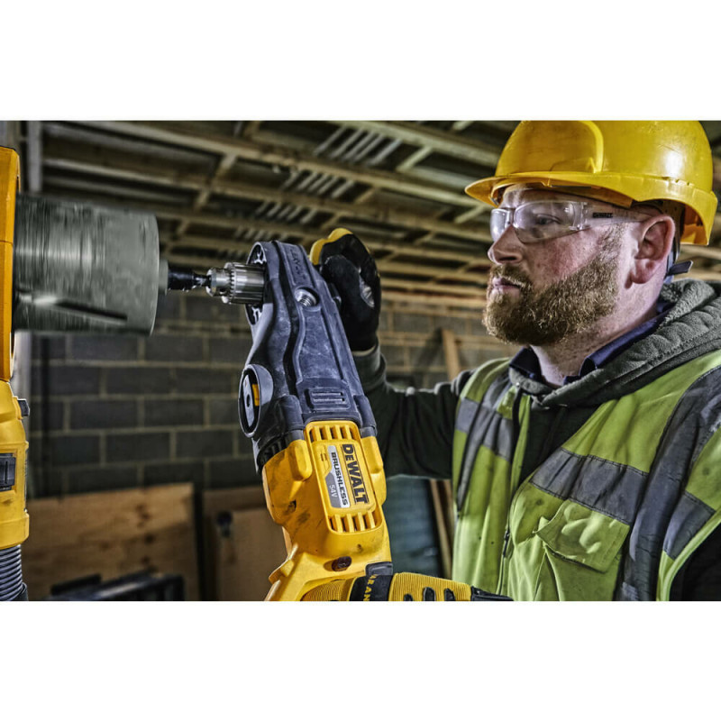 Дриль безщітковий кутова DeWALT DCD470N