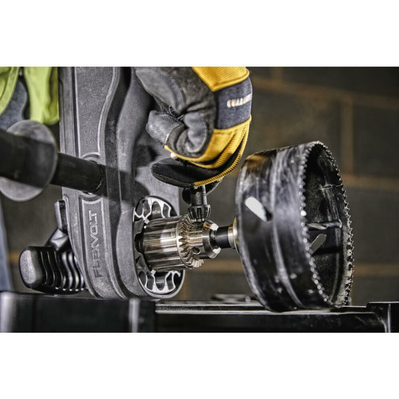 Дриль безщітковий кутова DeWALT DCD470N