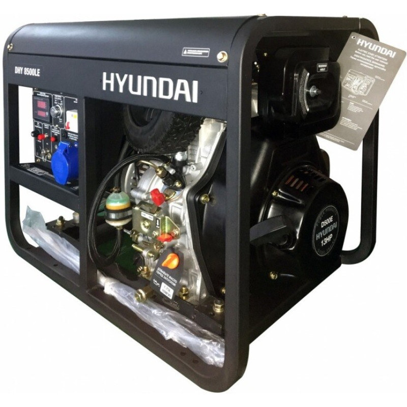 Дизельний генератор Hyundai DHY 8500LE