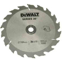 Диск пильный DeWALT 184х16мм 18 зубов (DT1938)