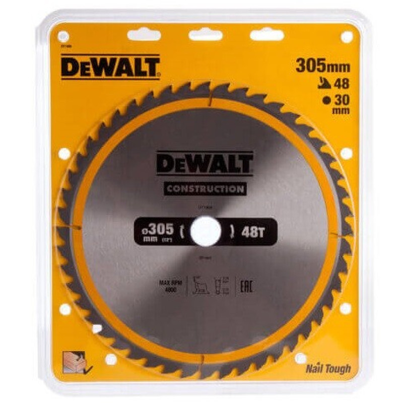 Диск пильный DeWALT 305х30мм 48 зубов (DT1959)