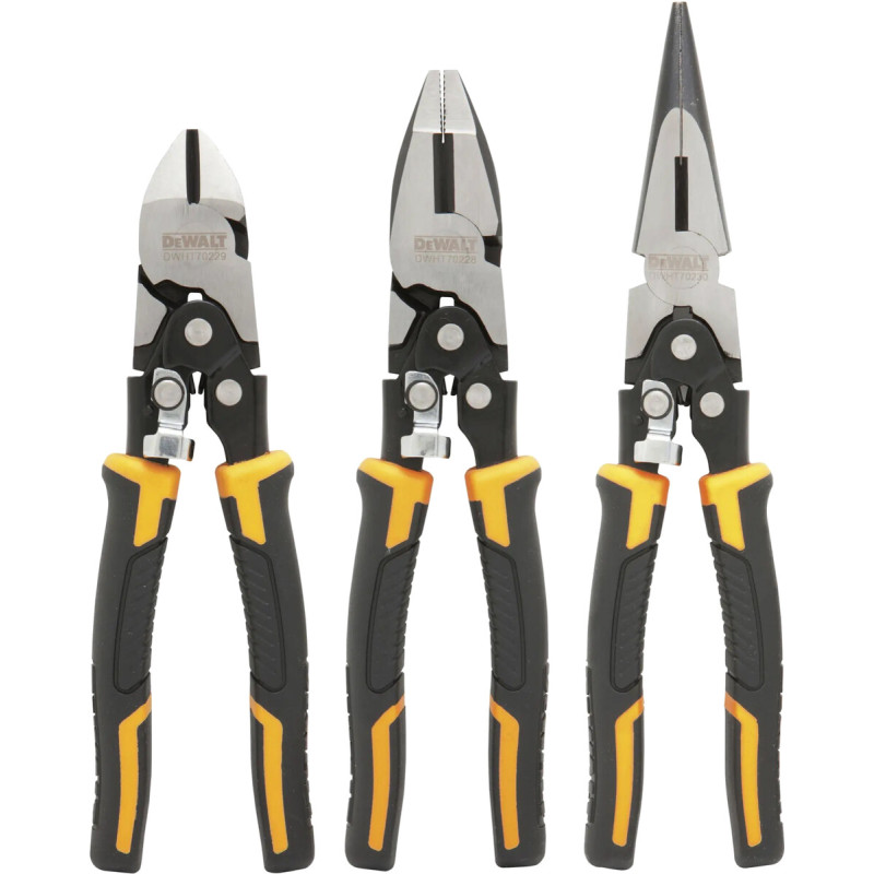 Набор шарнирно-губцевых инструментов DeWALT Compound Action, 3 шт. (DWHT0-70485)