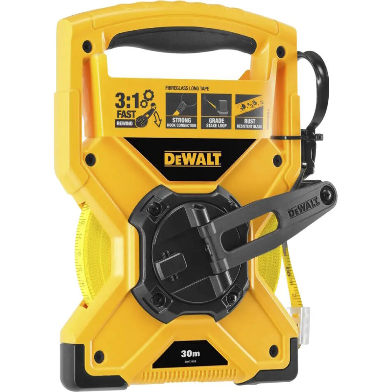 Рулетка измерительная DeWALT FIBREGLASS, 30 м x 19 мм (DWHT34218-0)