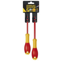 Набор отверток электрика Stanley FatMax VDE 1000V, с изолированным жалом, 2 шт. (FMHT0-62648)