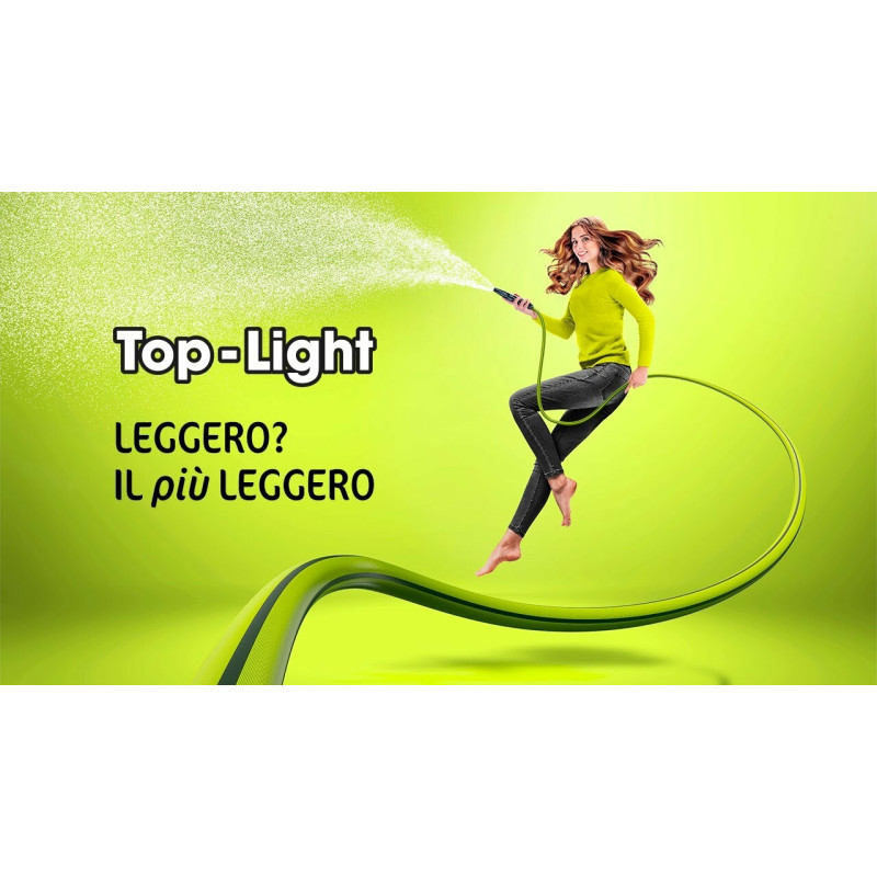 Шланг поливочный Claber 1/2" Top Light 15 м, с коннекторами 2 шт. (82511)