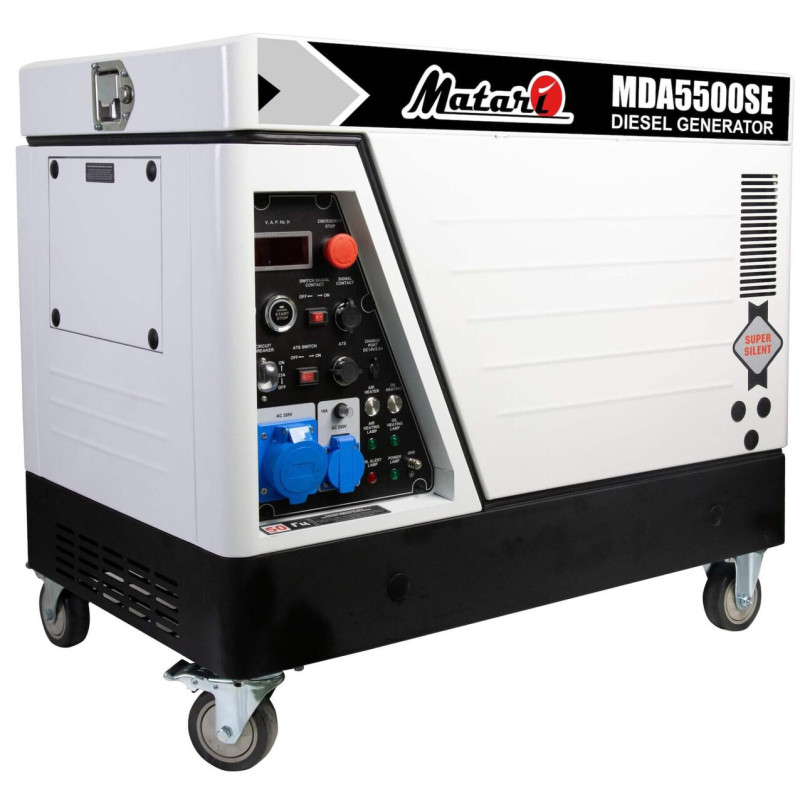 Дизельний генератор Matari MDA5500SE