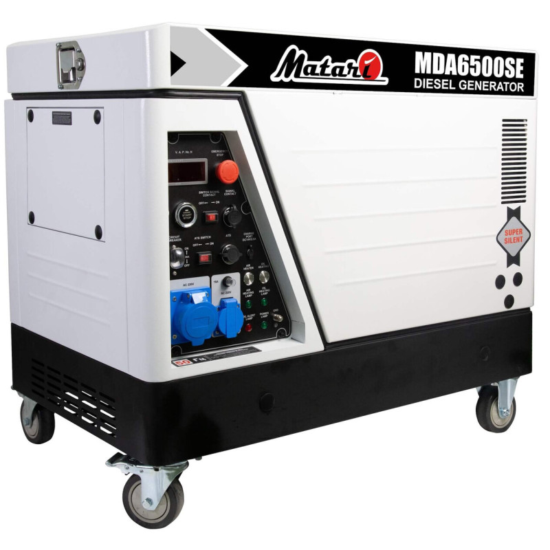 Дизельний генератор Matari MDA6500SE