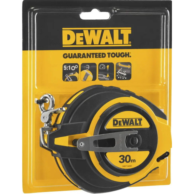 Рулетка измерительная DeWALT STEEL, 30 м х 10 мм (DWHT0-34093)