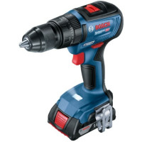Аккумуляторная ударная дрель-шуруповерт Bosch GSB 18V-50 Professional с 2 акб и з/у (06019H5100)