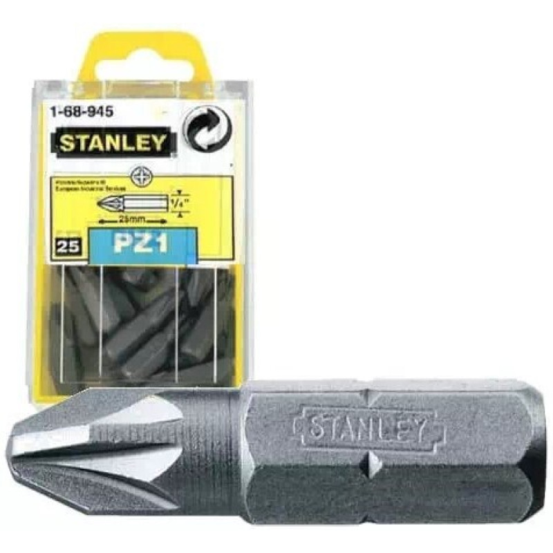 Біта Stanley 1/4 "Pz1, 25 мм (1-68-945)