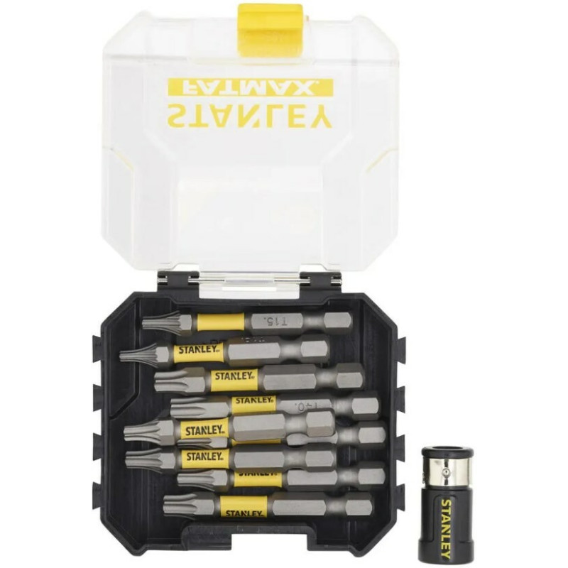 Набір біт STANLEY FatMax, Torx, 50 мм, 10 шт, кейс (STA88566)