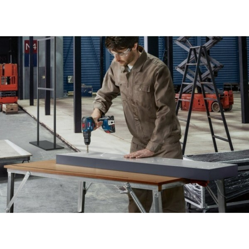 Акумуляторна ударна дриль-шурупокрут Bosch GSB 18V-50 Professional з 2 акб і з/у (06019H5100)