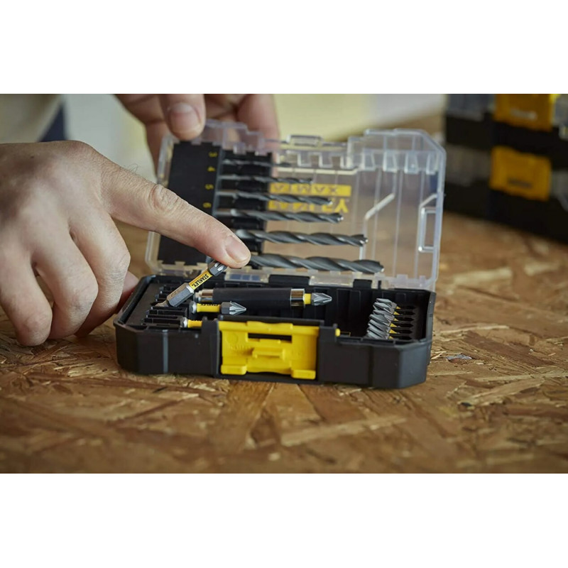 Набір біт і свердел STANLEY FatMax, Torx, 19 шт, кейс (STA88554)