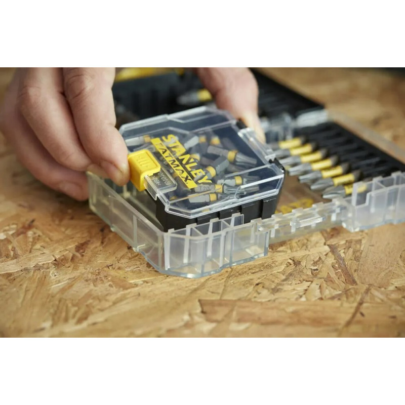 Набір біт STANLEY FatMax, Torx, 50 мм, 10 шт, кейс (STA88566)
