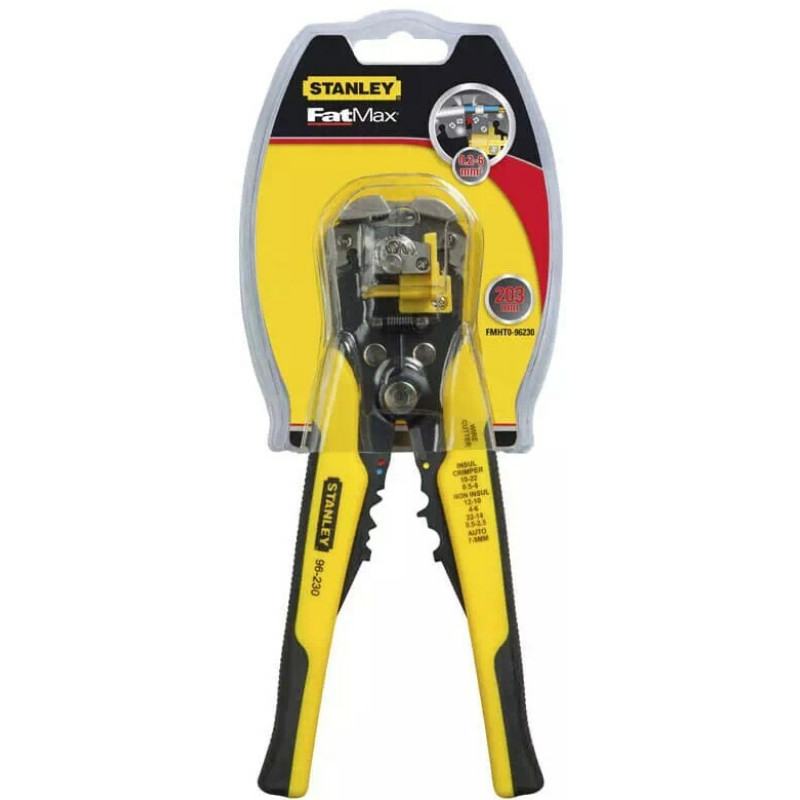 Щипцы STANLEY FatMax для снятия изоляции с проводов 0,2 - 6 кв. мм (FMHT0-96230)