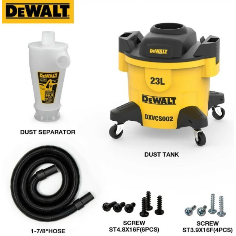 Фильтр-циклон для строительных пылесосов DeWalt (DXVCS002)