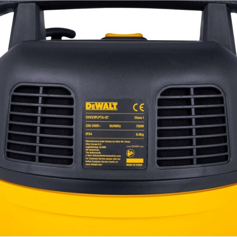 Промышленный пылесос DeWALT (DXV23PLPTA-QT)
