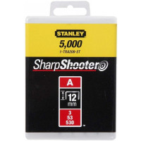 Скобы STANLEY, тип "А", 12 мм, 1000 шт (1-TRA208T)