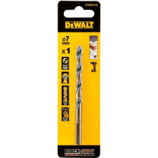 Сверло по металлу DeWALT Black&Gold, HSS-G, 7х109х69 мм (DT20524)
