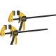 Струбцины DeWALT M триггерные, 2 шт. (DWHT0-83158)