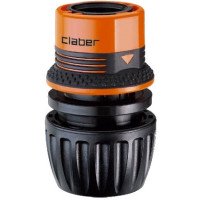 Конектор Claber 1/2 "-3/4" для поливального шланга Ergogrip (вісімдесят одна тисяча вісімсот п'ятьдесят дев'ять) блістер