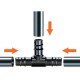 Тройник Claber 16 мм, для капельной трубки 1/2 "20 шт. (82130)