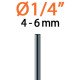 Крестовина Claber 6 мм, для капельной трубки 1/4 "10 шт. (82103)